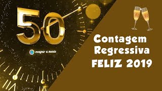 CONTAGEM REGRESSIVA 60 SEGUNDOS PARA 2019  FELIZ ANO NOVO 2019 🍾 [upl. by Camel]