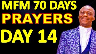 2024 MFM Seventy 70 Days Prayer And Fasting Day 1  Prayer Points 5th August 2024 [upl. by Alva]