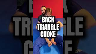 Back Triangle Choke bjj jiujitsu grappling [upl. by Lina]