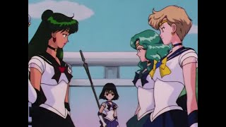 Sailor Moon  Outer Senshi Speech English Viz [upl. by Maritsa]