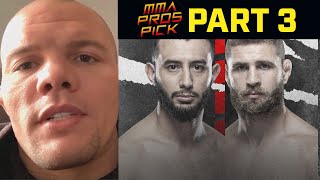 MMA Pros Pick âœ… Jiri Prochazka vs Dominick Reyes  Part 3 Â ðŸ‘Š UFC Vegas 25 [upl. by Eanore]