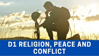 An introduction to Religion Peace and Conflict AQA Religious Studies 8062 Theme D [upl. by Dworman]