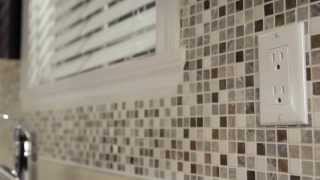 How to Install Mosaic Tiles  RONA [upl. by Ailemap215]