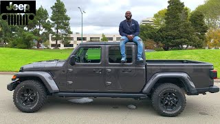 2021 Jeep Gladiator Willys the 55000 trail rated truck [upl. by Divod330]