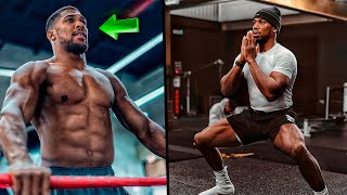 Anthony Joshua training for Otto Wallin STRENGTH AND CONDITIONING  BOXING FULL FIGHT HD [upl. by Romelle325]