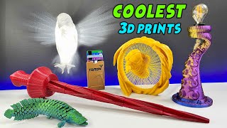 Coolest 3D Prints [upl. by Leinad]