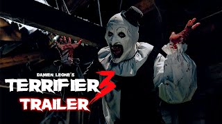 Terrifier 3 2024 Uncut Theatrical Trailer  Only in cinemas  David Howard Thornton Lauren LaVera [upl. by Jarl466]