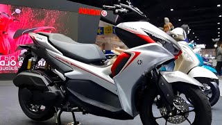 2024 YAMAHA AEROX 155 GRAY ABS LATEST REVIEW PRICE SPECS AND FEATURES [upl. by Knowlton]