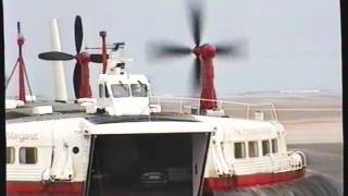 Hovercraft Calais 8 aug 2000 mp4 [upl. by Yelyak239]