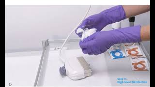 Tristel Trio system for High Level Disinfection of TOETEE probes [upl. by Dellora]