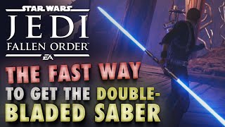 Jedi Fallen Order Get the DoubleBladed Lightsaber EARLY Where amp How Full Walkthrough Guide [upl. by Williamsen]