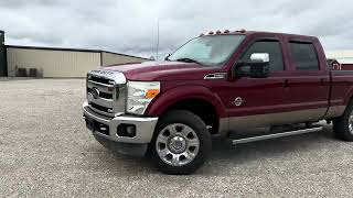 2013 Ford F250 Crew Cab Lariat Super Duty [upl. by Ailedroc326]