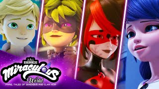 MIRACULOUS WORLD  ⭐ PARIS  A new team 🔮  Tales of Shadybug and Claw Noir [upl. by Animrac]