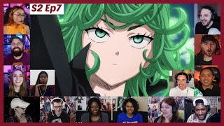 One Punch Man Season 2 Episode 8 Reaction Mashup  ワンパンマン Episode 20 [upl. by Oznole]