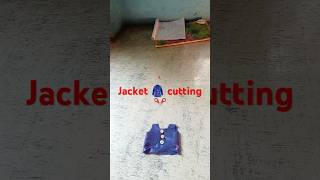 Jacket🧥 cutting ✂️ youtubeshort diy cutingandstitching [upl. by Rockwell]