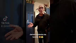 Jamais contente ma femme 😤😡 humour comique rire drôle mafemme disputedecouple lecouple [upl. by Yemane]