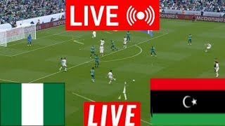 🔴LIVE Nigeria vs Lybia  African Cup of Nations 2025 Qualifiers  PES 21 Video Simulation And [upl. by Llerrah]