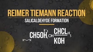 Reimer–Tiemann Reaction 🧪  Salicylaldehyde Formation  Detailed Machanism  Organic Chemistry [upl. by Armat]