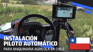 Experiencia Cliente Instalación Piloto Automático para Maquinaria Agrícola en Chile [upl. by Nuajed684]