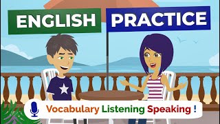 English Speaking Practice with Shadowing  Daily Listening English Conversation [upl. by Rehpinej150]