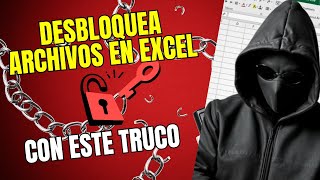 Cómo desbloquear una hoja de Excel sin saber la contraseña [upl. by Schulz739]