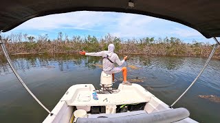 REDFISH RODEO  This LAGOON Was Flooded with Fish  Catch Clean Cook [upl. by Nnaitsirk512]