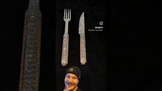 Roddy Richs Diamond Knife amp Fork that Go With His Pendant from Eliantte shorts roddyricch [upl. by Leina]