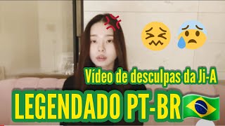 Vídeo de desculpas da JiALegendado PTBR🇧🇷 [upl. by Emoryt]