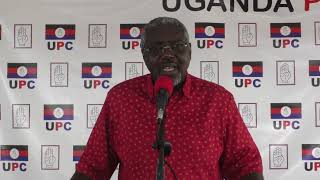 UGANDA PEOPLES CONGRESS PRESS BRIEFING HON JIMMY AKENA [upl. by Baun]