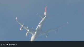 Cargolux Boeing 747  Over the UK [upl. by Strade]