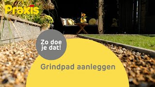 Zelf een grindpad aanleggen  Praxis [upl. by Adnak]