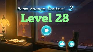 Room Escape Contest 2 Level 28 Walkthrough [upl. by Feerahs]