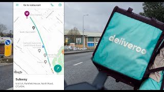 How to DELIVER ur 1st DELIVEROO order Beginner App Tutorial [upl. by Yee553]