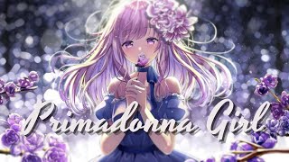 Nightcore  Primadonna Girl Marina and the diamonds Lyrics [upl. by Nilyahs]