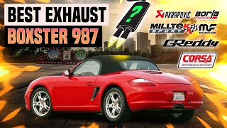 Porsche Boxster 987 Exhaust Sound🔥 UpgradeFabspeedMilltekModifiedReviewAccelerationBorlaaFe [upl. by Kirenoj183]