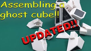 4 easy steps to assemble a ghost cube  updated [upl. by Ynnej]