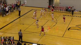 Waupun High School vs Lomira High School Womens Varsity Basketball [upl. by Vernier]