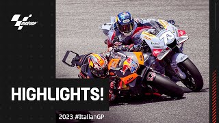 MotoGP™ Race Highlights 👊  2023 ItalianGP [upl. by Enyaz498]