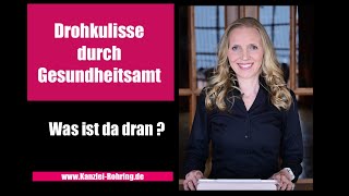 Einrichtungsbezogene Impfpflicht Drohkulisse durch Gesundheitsamt  was ist da dran [upl. by Leesen]