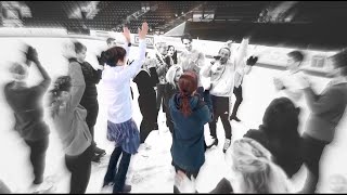 Yuzuru HanyuEvgenia Medvedeva  2019 Skate Canada Gala Rehearsal [upl. by Hsirap347]