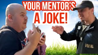 Your mentors a joke Mansur Vs Christian  Speakers Corner  Hyde Park [upl. by Yderf]