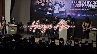 Hyper Act  Hanya Aku Live  Konsert Reunion 15 Years Journey with lyric [upl. by Liek]