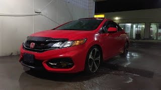 How to Install Lowering Springs 2015 Civic Si [upl. by Elmira]