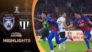 Johor Darul Tazim 80 Penang FC  LS26  Highlights Liga Super 2023 [upl. by Eninnej]