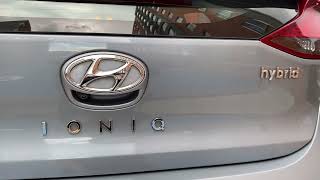 Cambio Filtro de Aire Cabina Hyundai Ioniq Híbrido 2019 Servicio de 40000 kms [upl. by Enitsirk]