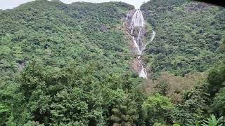 Mesmerizing Dudhsagar falls in Goa Stunning Views amp Real Train Sounds [upl. by Ahsikin147]