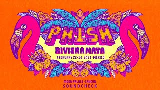 Phish 2023 Mexico Soundcheck 22323 Live from Riviera Maya MX 4K [upl. by Ocisnarf443]