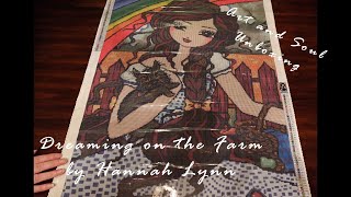 Art and Soul Unboxing  Dreaming on the Farm by Hannah Lynn [upl. by Ahsiugal]