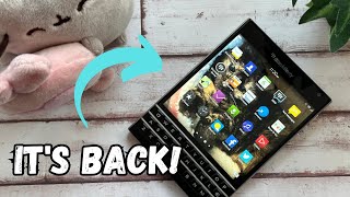 Use Your BlackBerry Passport Again in 2023 [upl. by Dugaid]