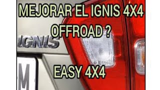 5 MEJORAS Off road para el Suzuki Ignis 4x4 5 offroad upgrades for the IGNIS [upl. by Ingrim]